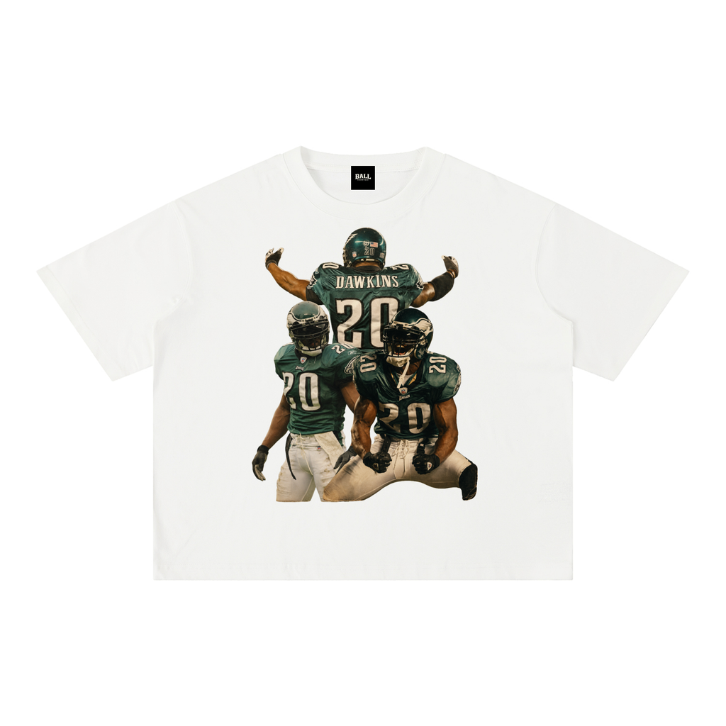 Mineral Wash Boxy Cotton T-Shirt