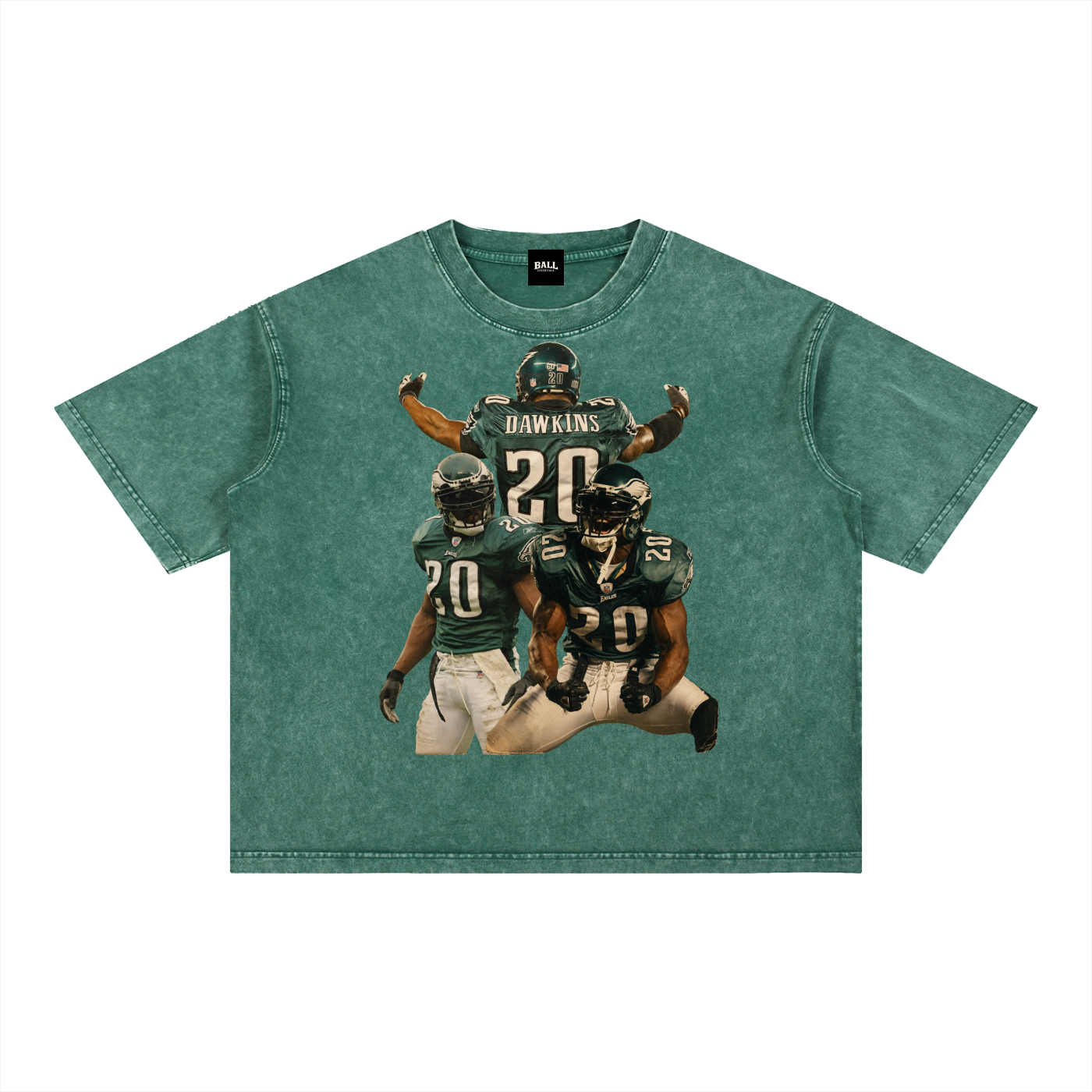 Mineral Wash Boxy Cotton T-Shirt