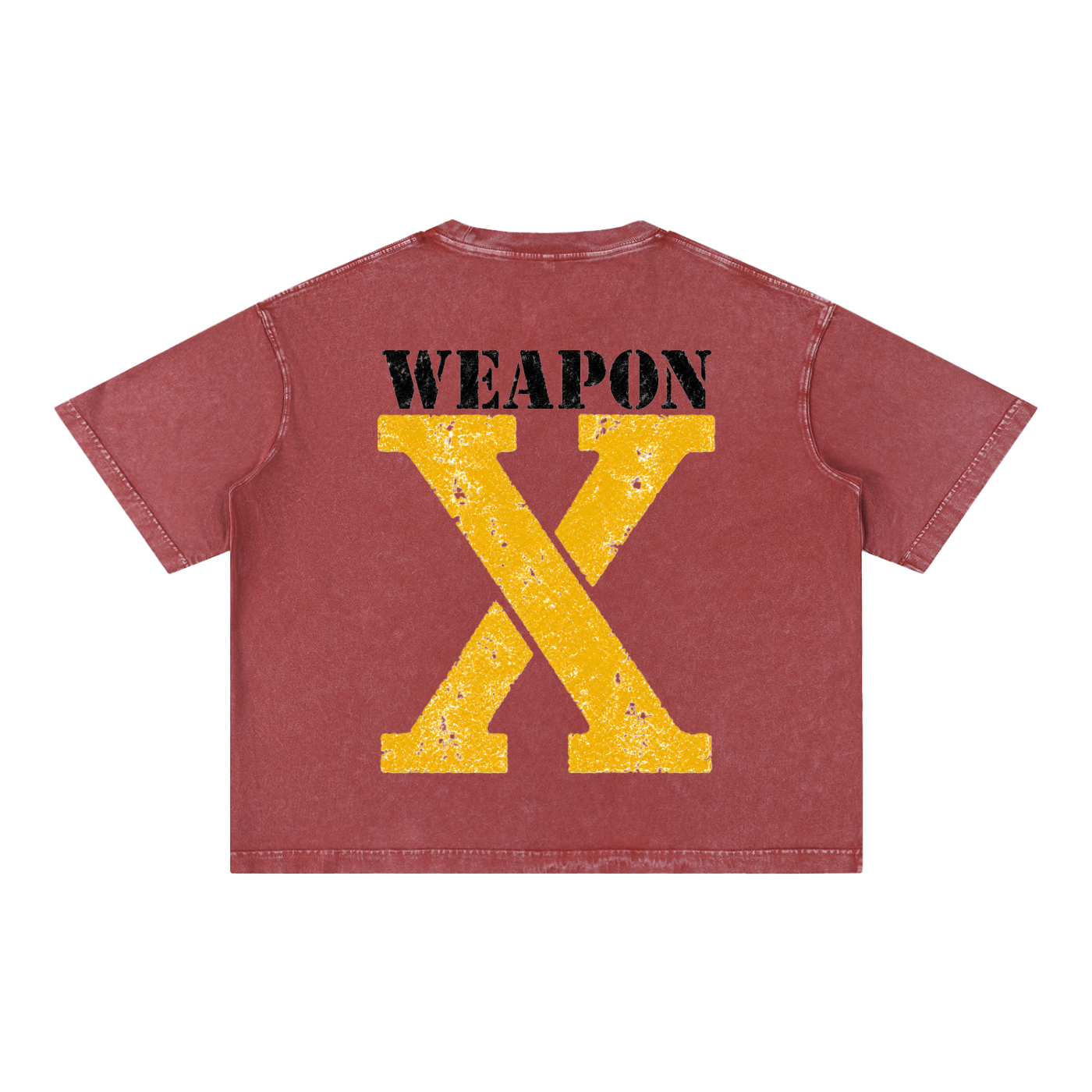 Mineral Wash Boxy Cotton T-Shirt