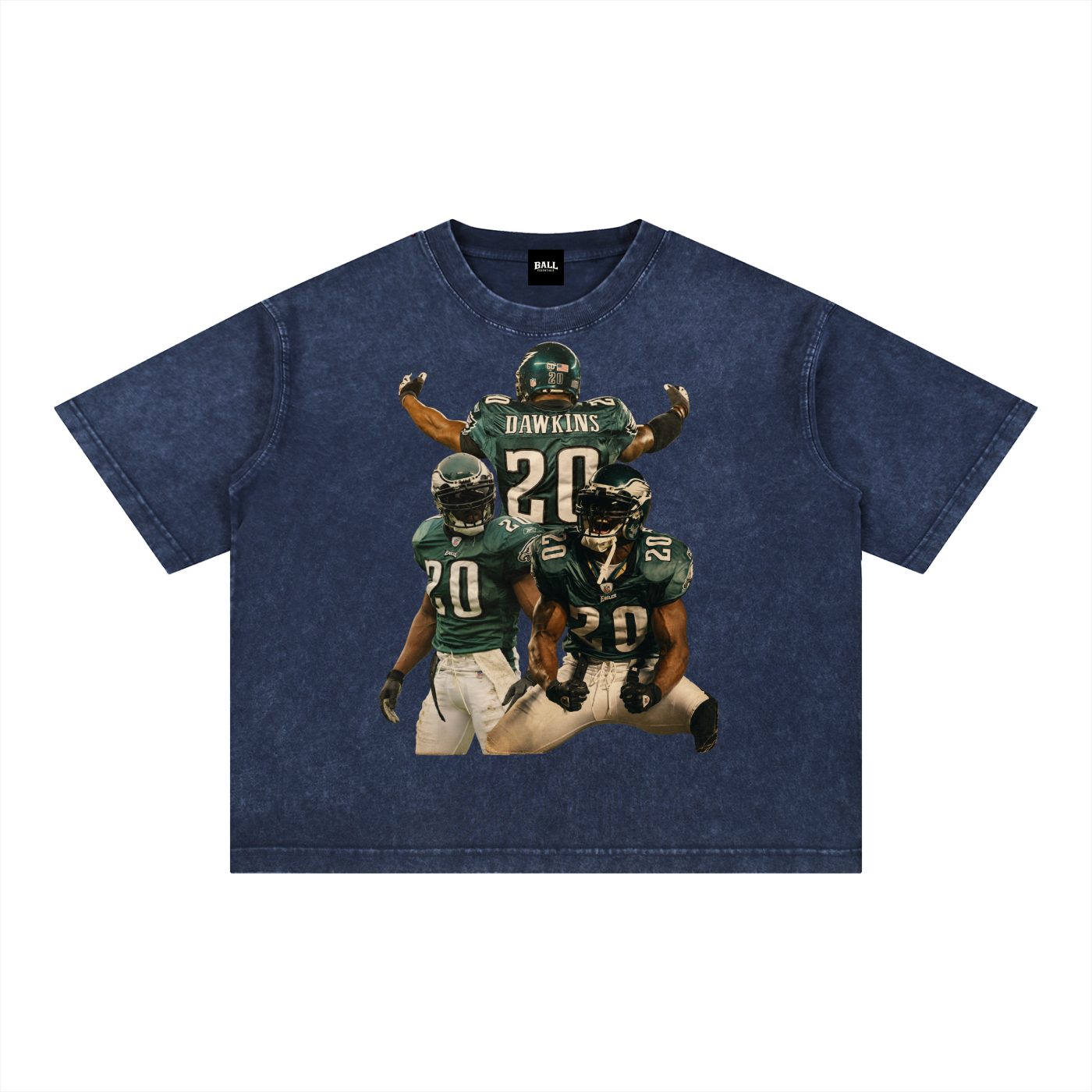 Mineral Wash Boxy Cotton T-Shirt