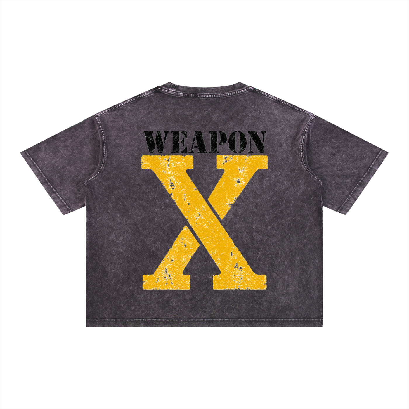 Mineral Wash Boxy Cotton T-Shirt