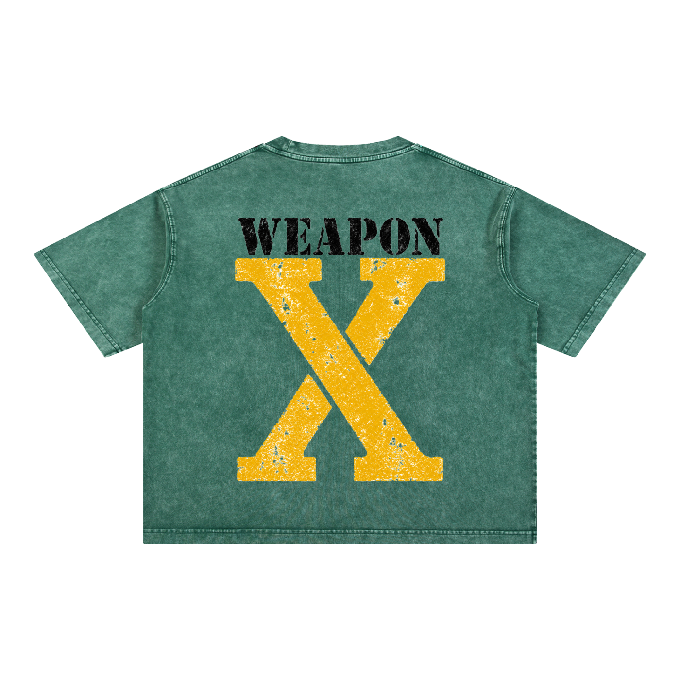 Mineral Wash Boxy Cotton T-Shirt
