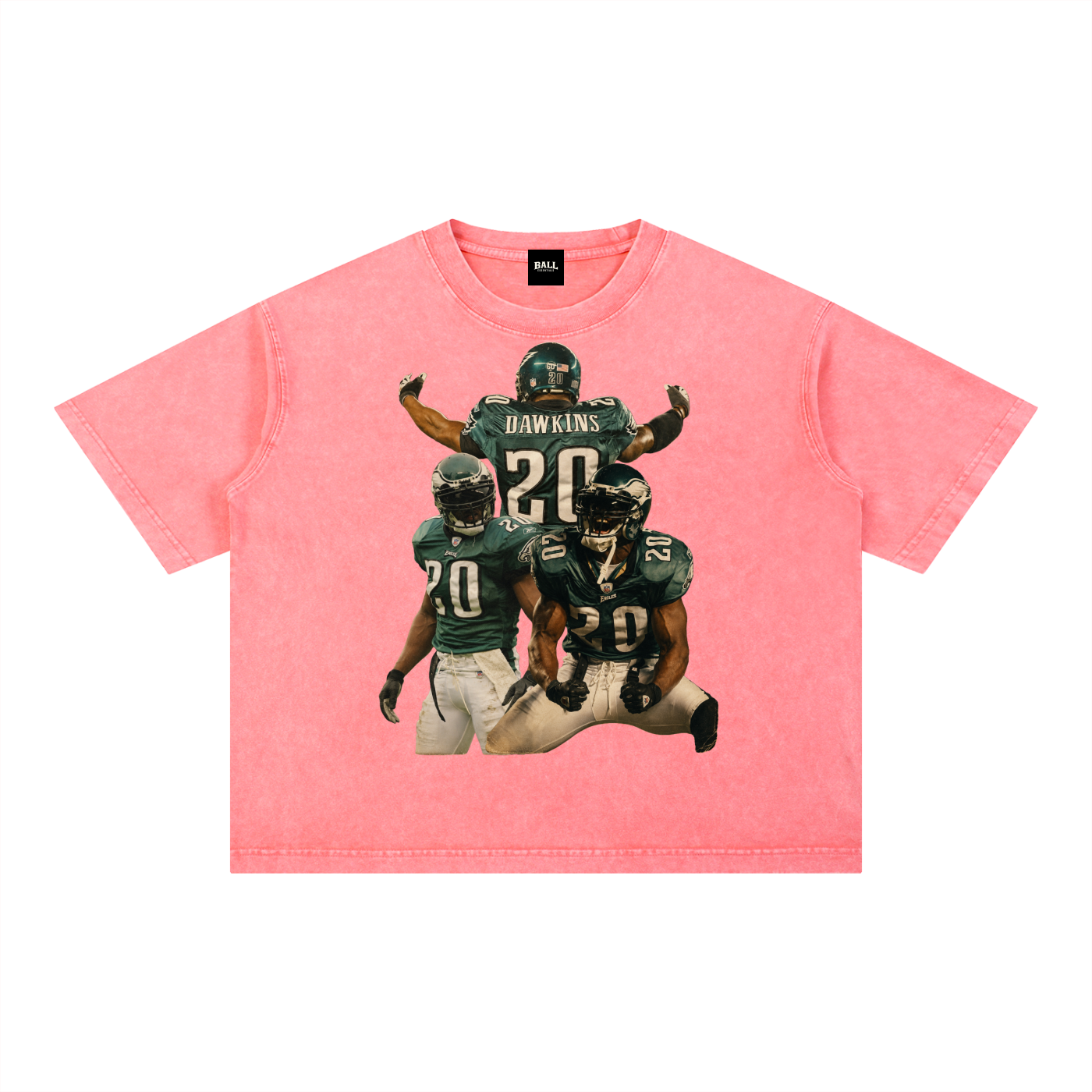 Mineral Wash Boxy Cotton T-Shirt