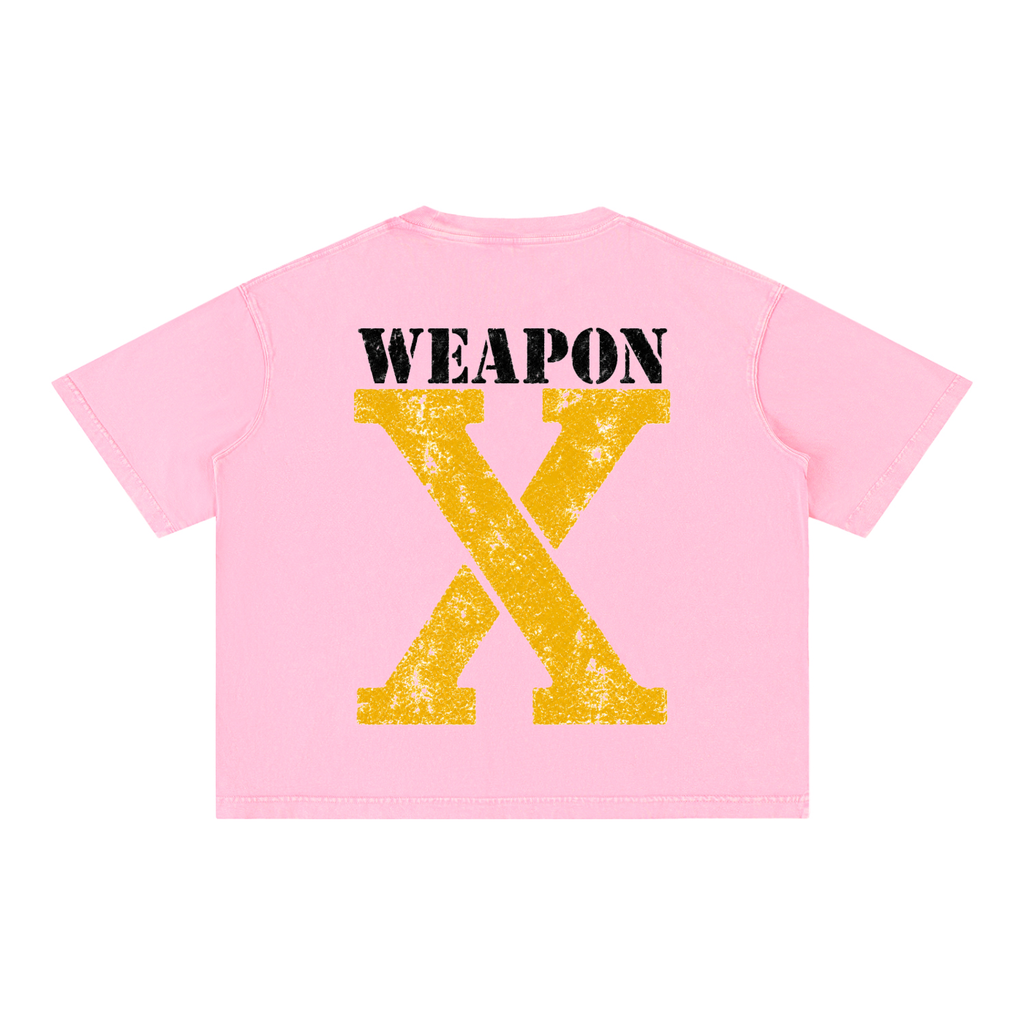 Mineral Wash Boxy Cotton T-Shirt