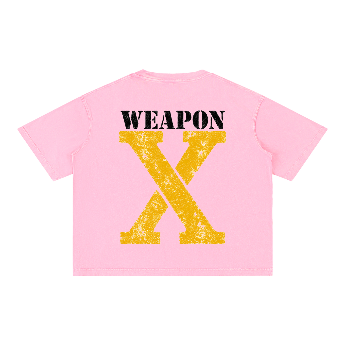Mineral Wash Boxy Cotton T-Shirt