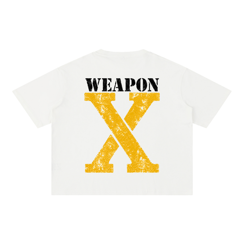Mineral Wash Boxy Cotton T-Shirt