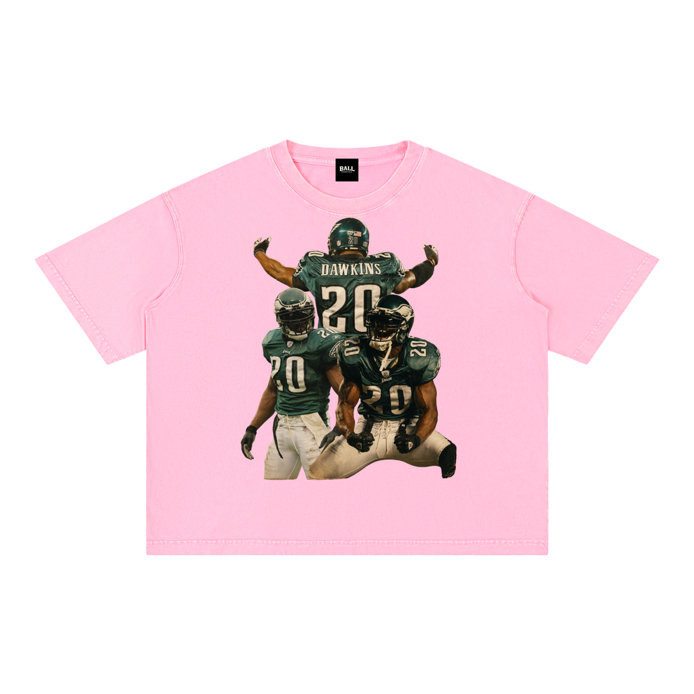 Mineral Wash Boxy Cotton T-Shirt