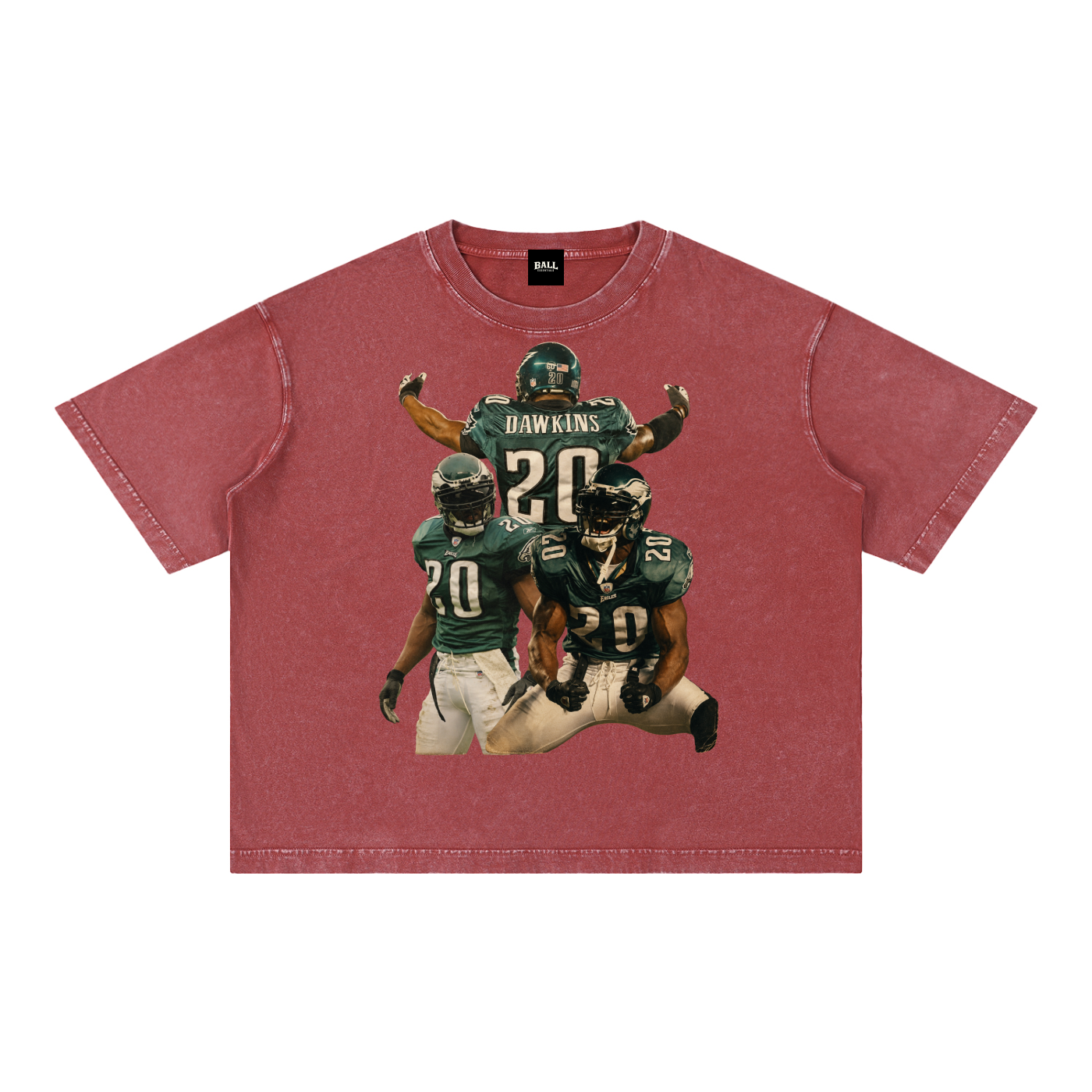 Mineral Wash Boxy Cotton T-Shirt