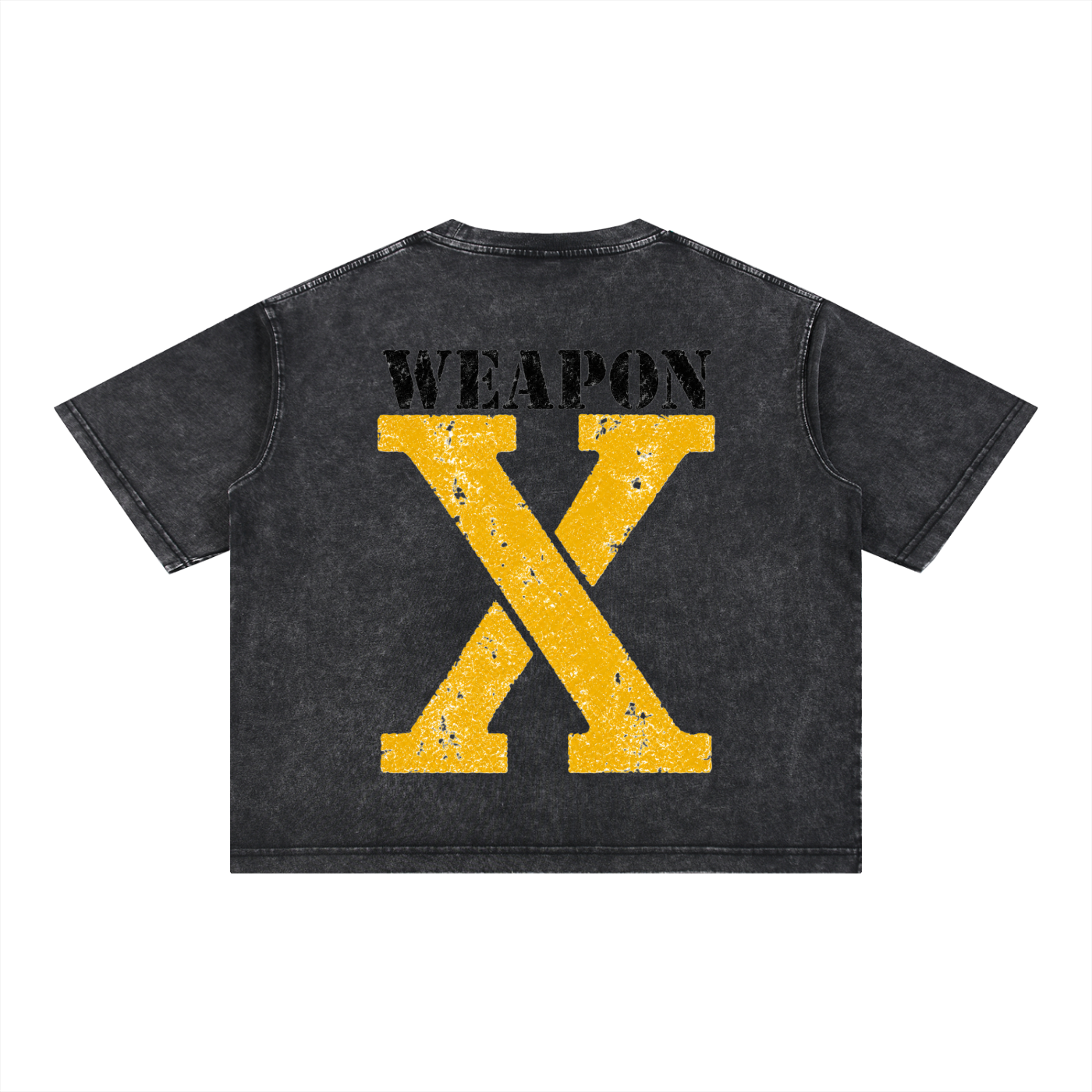 Mineral Wash Boxy Cotton T-Shirt