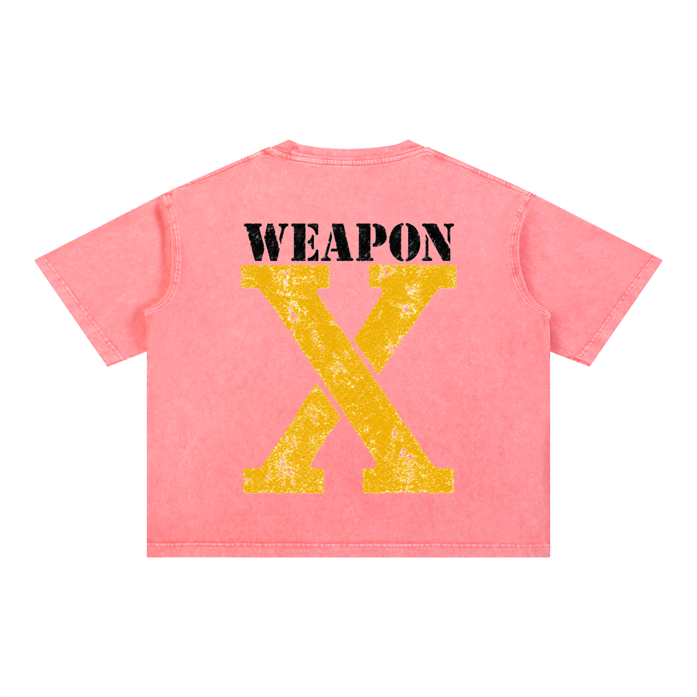 Mineral Wash Boxy Cotton T-Shirt